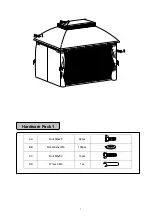 Preview for 3 page of Sunjoy L-GZ822PCO Manual