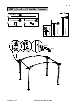 Предварительный просмотр 16 страницы Sunjoy L-PG080PST-K Assembly Instruction Manual