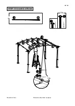 Предварительный просмотр 18 страницы Sunjoy L-PG080PST-K Assembly Instruction Manual