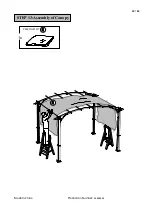 Предварительный просмотр 19 страницы Sunjoy L-PG080PST-K Assembly Instruction Manual