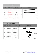 Preview for 4 page of Sunjoy L-PG135PST-A Assembly Instruction Manual