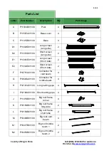 Предварительный просмотр 5 страницы Sunjoy LAKEWOOD L-GZ669PST-Y1 Assembly Instruction Manual