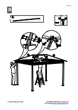 Предварительный просмотр 17 страницы Sunjoy LAKEWOOD L-GZ669PST-Y1 Assembly Instruction Manual