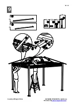 Предварительный просмотр 18 страницы Sunjoy LAKEWOOD L-GZ669PST-Y1 Assembly Instruction Manual