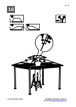 Предварительный просмотр 25 страницы Sunjoy LAKEWOOD L-GZ669PST-Y1 Assembly Instruction Manual