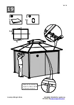 Предварительный просмотр 28 страницы Sunjoy LAKEWOOD L-GZ669PST-Y1 Assembly Instruction Manual