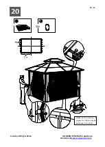 Предварительный просмотр 29 страницы Sunjoy LAKEWOOD L-GZ669PST-Y1 Assembly Instruction Manual