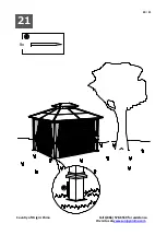 Предварительный просмотр 30 страницы Sunjoy LAKEWOOD L-GZ669PST-Y1 Assembly Instruction Manual