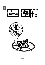 Предварительный просмотр 11 страницы Sunjoy Manhattan L-DN2523SST-B-T Assembly Instruction Manual