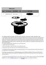 Preview for 19 page of Sunjoy Manhattan L-DN2523SST-B-T Assembly Instruction Manual