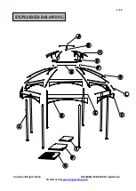 Preview for 4 page of Sunjoy MANHATTAN L-GZ1138PST-A Assembly Instruction Manual