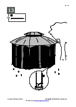 Preview for 19 page of Sunjoy MANHATTAN L-GZ1138PST-A Assembly Instruction Manual