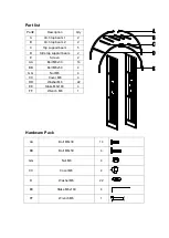 Предварительный просмотр 2 страницы Sunjoy Patriot L-AB215PST Owner'S Manual