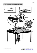 Предварительный просмотр 23 страницы Sunjoy PINEHURST L-GZ1188PST Assembly Instruction Manual