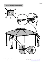 Предварительный просмотр 24 страницы Sunjoy PINEHURST L-GZ1188PST Assembly Instruction Manual