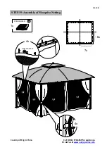 Предварительный просмотр 26 страницы Sunjoy PINEHURST L-GZ1188PST Assembly Instruction Manual