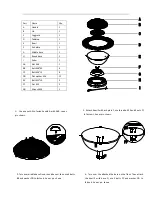 Предварительный просмотр 2 страницы Sunjoy Regala L-FT1047PST-B Assembly Instruction