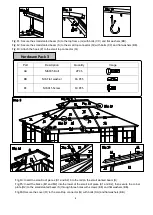 Preview for 8 page of Sunjoy Rona 38115107 Operator'S Manual