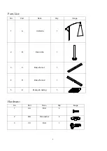 Предварительный просмотр 4 страницы Sunjoy Rona Collection 38115113 Operator'S Manual