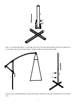 Предварительный просмотр 5 страницы Sunjoy Rona Collection 38115113 Operator'S Manual