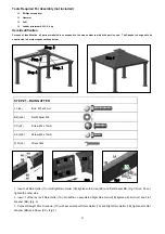 Предварительный просмотр 3 страницы Sunjoy Royal Hardtop Gazebo Quick Start Manual