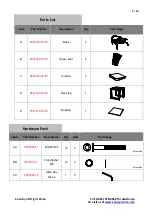 Preview for 4 page of Sunjoy S-BS1123SST Assembly Instruction Manual