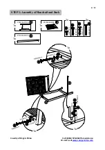 Preview for 6 page of Sunjoy S-BS1147SST-B Assembly Instruction Manual