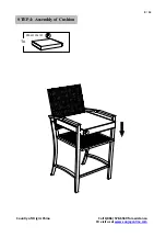 Preview for 9 page of Sunjoy S-BS1147SST-B Assembly Instruction Manual