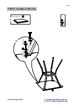 Preview for 11 page of Sunjoy S-BS1147SST-B Assembly Instruction Manual