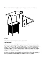 Предварительный просмотр 6 страницы Sunjoy S-DN012-T Assembly Instructions Manual