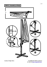 Предварительный просмотр 6 страницы Sunjoy S-UM248PST-A Assembly Instruction Manual