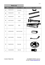 Предварительный просмотр 4 страницы Sunjoy S-UM248PST-B Assembly Instruction Manual