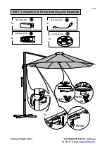 Предварительный просмотр 8 страницы Sunjoy S-UM248PST-B Assembly Instruction Manual