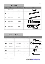 Предварительный просмотр 4 страницы Sunjoy S-UM248PST Assembly Instruction Manual