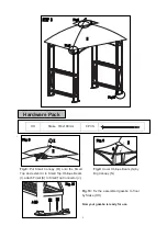 Preview for 6 page of Sunjoy Sheridan L-GG040PST Assembly Instructions Manual