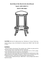 Sunjoy South Beach L-DN1414SST-C Instruction Manual preview