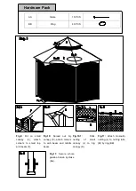 Предварительный просмотр 6 страницы Sunjoy Southbay Hex Easy Up Instruction Manual