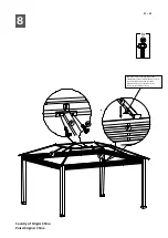 Предварительный просмотр 27 страницы Sunjoy SummerCove A102012600 Assembly Instructions Manual