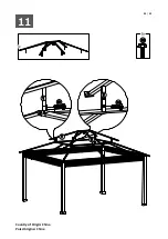 Предварительный просмотр 30 страницы Sunjoy SummerCove A102012600 Assembly Instructions Manual