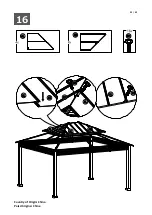 Предварительный просмотр 35 страницы Sunjoy SummerCove A102012600 Assembly Instructions Manual