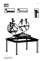 Предварительный просмотр 37 страницы Sunjoy SummerCove A102012600 Assembly Instructions Manual