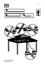 Предварительный просмотр 40 страницы Sunjoy SummerCove A102012600 Assembly Instructions Manual