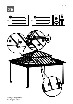 Предварительный просмотр 45 страницы Sunjoy SummerCove A102012600 Assembly Instructions Manual