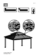 Предварительный просмотр 49 страницы Sunjoy SummerCove A102012600 Assembly Instructions Manual