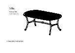 Предварительный просмотр 1 страницы Sunjoy Villa Dining Table L-DN605SAL-T2 Assembly Instructions Manual