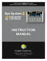 Sunlight Supply Sun System 1 Instruction Manual preview