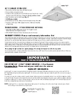 Preview for 2 page of Sunlight Supply SUN SYSTEM LEC 315 RA Technical Information Manual