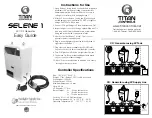 Sunlight Supply TITAN CONTROLS Selene 1 Easy Manual preview