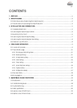 Preview for 2 page of Sunlover OASIS C38 Installation Instructions Manual