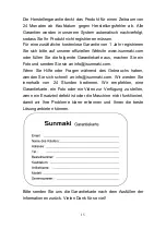 Preview for 18 page of Sunmaki MF-3050 Instruction Manual